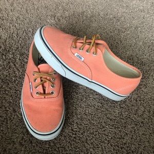 Women’s Coral Vans Size 7